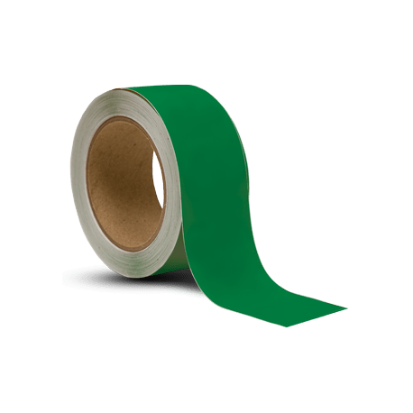Taśma do oznaczania podłóg, samoprzylepna, zielona o szer: 50mm i dł: 33m TDP-50x33-GN