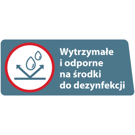 Folia samoprzylepna z powierzchnią antydrobnoustrojową, A4, 10 ark./op., 210 x 297 mm, biała