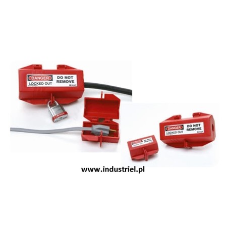 Blokada Lockout na większe wtyczki elektryczne BRADY 065675