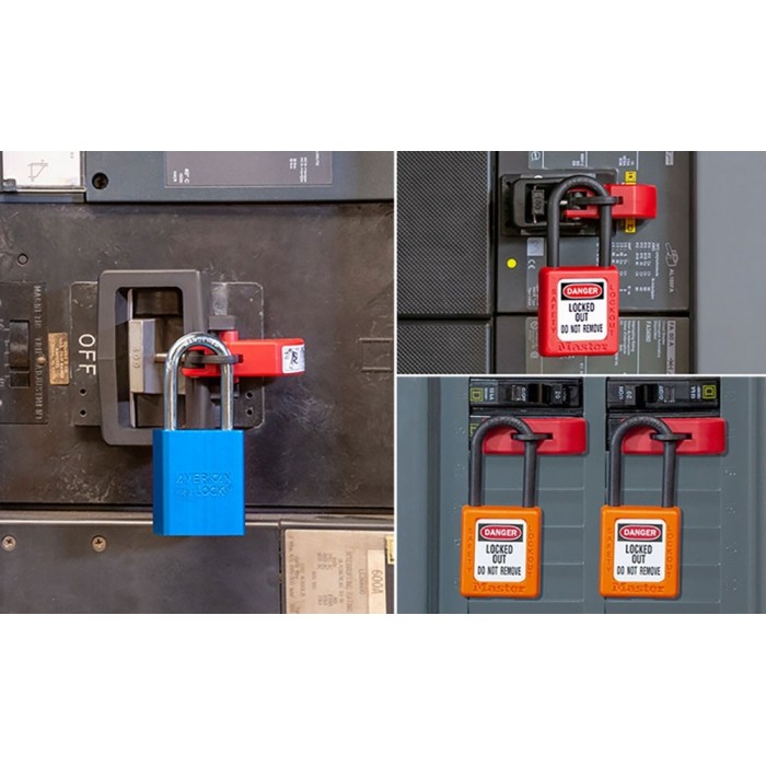 Blokada Lockout na małe wyłączniki prądu 120/240V