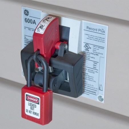 Blokada Lockout na duże wyłączniki prądu 480/600V