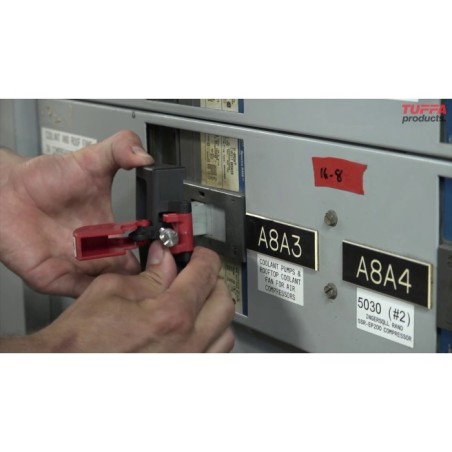 Blokada Lockout na duże wyłączniki prądu 480/600V