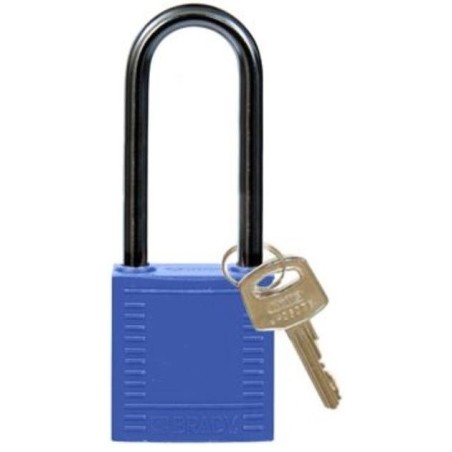 Kompaktowe kłódki Lockout-Tagout BRADY, ze aluminiowym kabłąkiem 50mm
