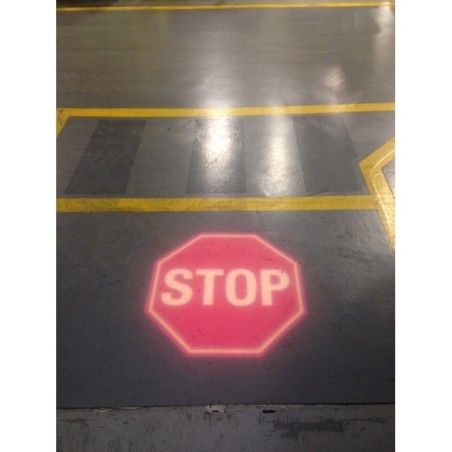 Naklejka podłogowa STOP