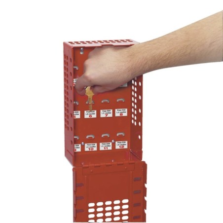 Skrzynka blokowania grupowego Lock-Box Masterlock, przenośna, lub na ścianę