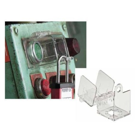 Blokada Lockout na przyciski sterownicze, stacyjki, grzybki bezpieczeństwa Masterlock S2153