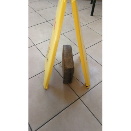 Tablica potykacz Uwaga śliska podłoga Caution wet floor