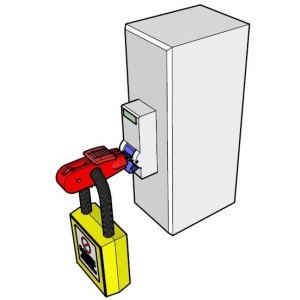 Blokada Lockout POW na miniaturowe wyłączniki prądu eSy