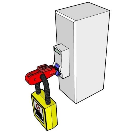 Blokada Lockout POW na miniaturowe wyłączniki prądu eSy