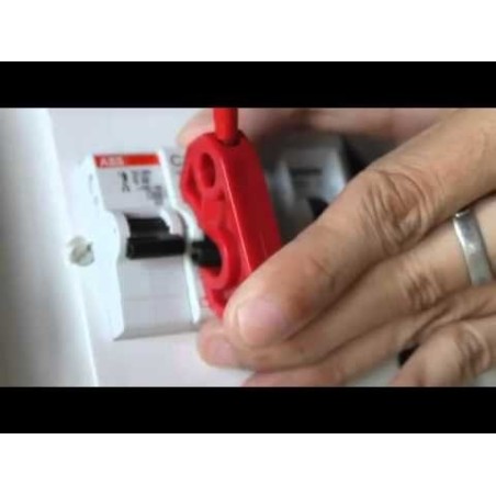 Uniwersalna blokada Lockout na miniaturowe wyłączniki prądu eSy