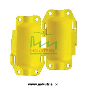 Blokada Lockout na małe wtyczki Hubbell 065695 Brady