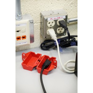 Blokada Lockout na małe wtyczki elektryczne BRADY 065674