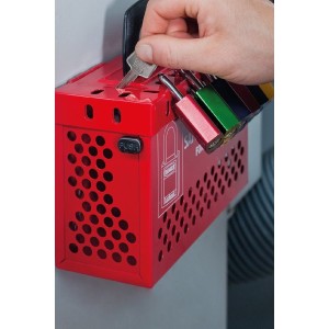 Skrzynka blokowania grupowego Lock-Box BRADY, przenośna, lub na ścianę