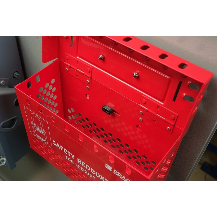 Skrzynka blokowania grupowego Lock-Box BRADY, przenośna, lub na ścianę