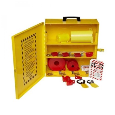 Metalowa szafka na sprzęt LOTO (pusta stacja) Lockout/Tagout,