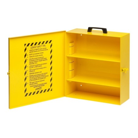 Metalowa szafka na sprzęt LOTO (pusta stacja) Lockout/Tagout,