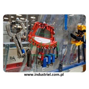 Kompaktowe kłódki Lockout-Tagout BRADY, ze aluminiowym kabłąkiem 50mm