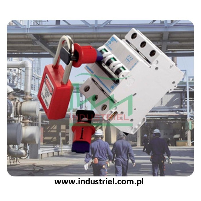 Kompaktowe kłódki Lockout-Tagout BRADY, ze aluminiowym kabłąkiem 50mm