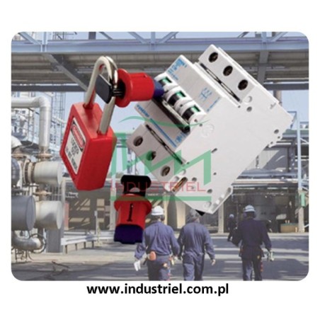 Kompaktowe kłódki Lockout-Tagout BRADY, ze aluminiowym kabłąkiem 50mm