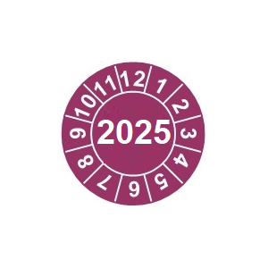 Naklejki przeglądów EI2-10-2025