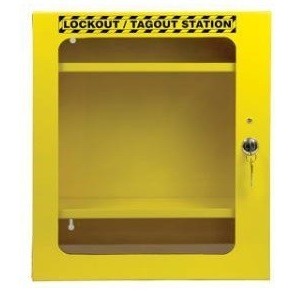 Metalowa szafka na sprzęt LOTO (pusta stacja) Lockout/Tagout,