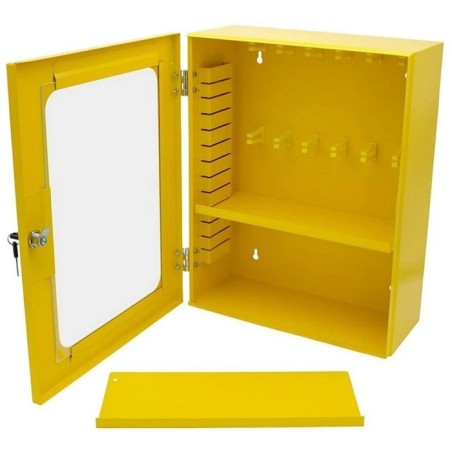 Metalowa szafka na sprzęt LOTO (pusta stacja) Lockout/Tagout,