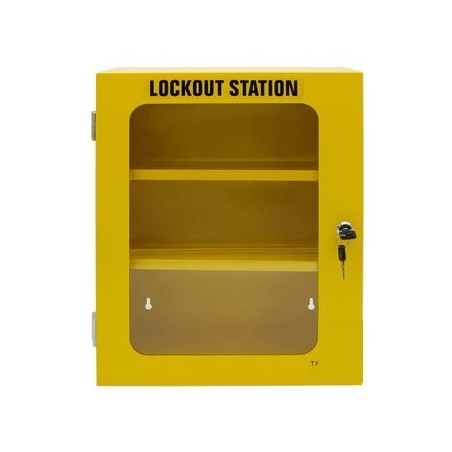 Metalowa szafka na sprzęt LOTO (pusta stacja) Lockout/Tagout,