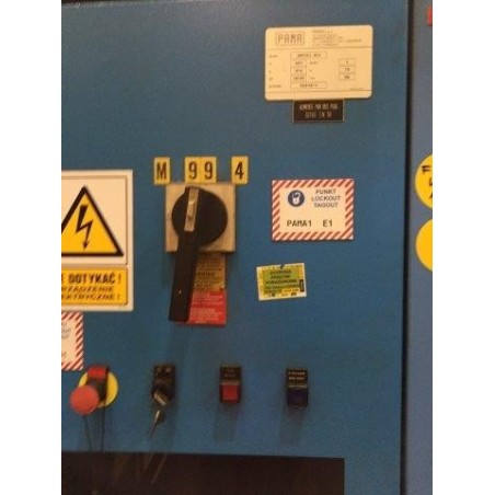 Tabliczka do oznaczania punktów Lockout-Tagout