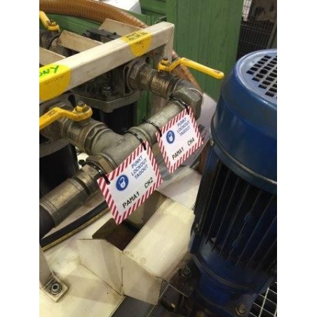 Tabliczka do oznaczania punktów Lockout-Tagout