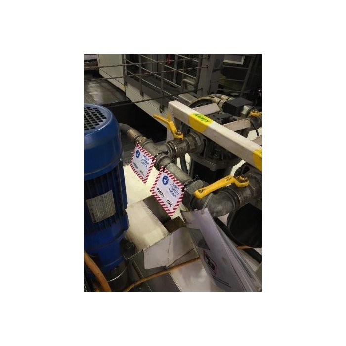 Tabliczka do oznaczania punktów Lockout-Tagout