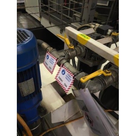 Tabliczka do oznaczania punktów Lockout-Tagout