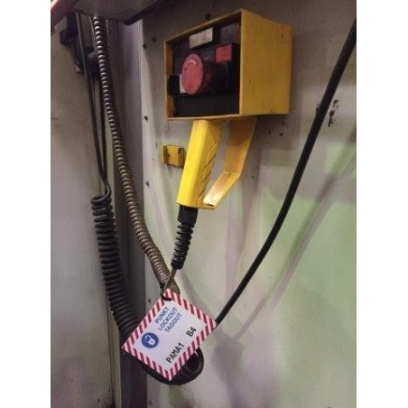 Tabliczka do oznaczania punktów Lockout-Tagout