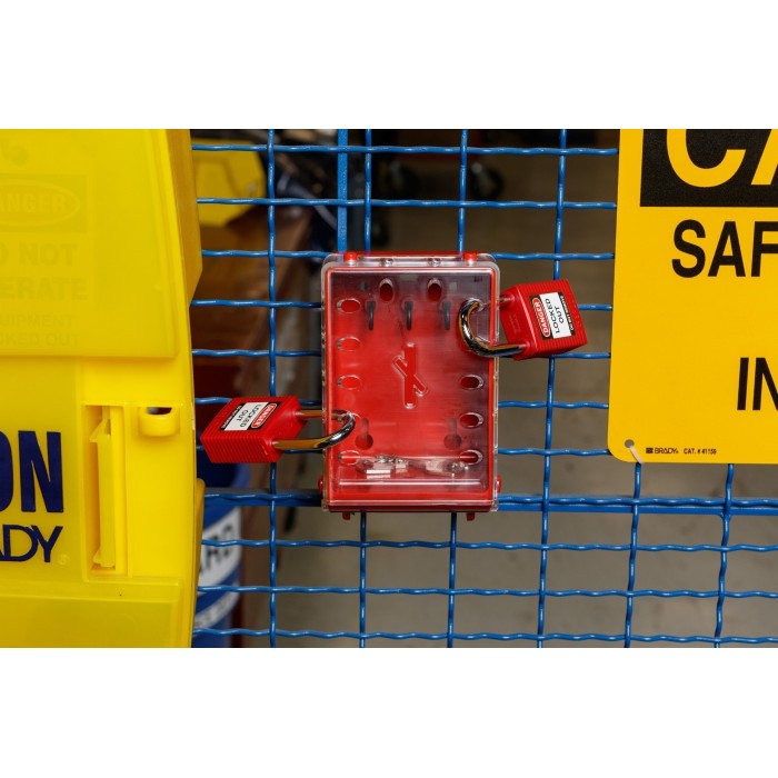 Naścienna skrzynka blokowania grupowego, plastikowa, Lock-box
