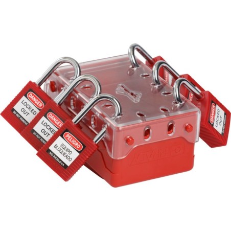 Naścienna skrzynka blokowania grupowego, plastikowa, Lock-box