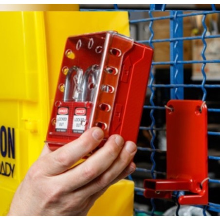 Naścienna skrzynka blokowania grupowego, plastikowa, Lock-box