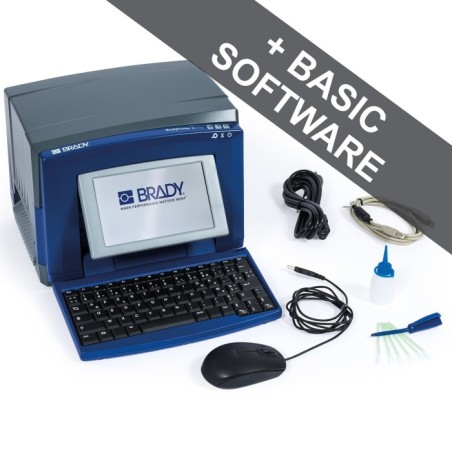 Drukarka oznaczeń przemysłowych i etykiet S3100 z klawiaturą i wyświetlaczem