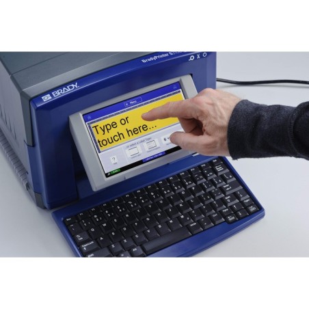 Drukarka oznaczeń przemysłowych i etykiet S3100 z klawiaturą i wyświetlaczem