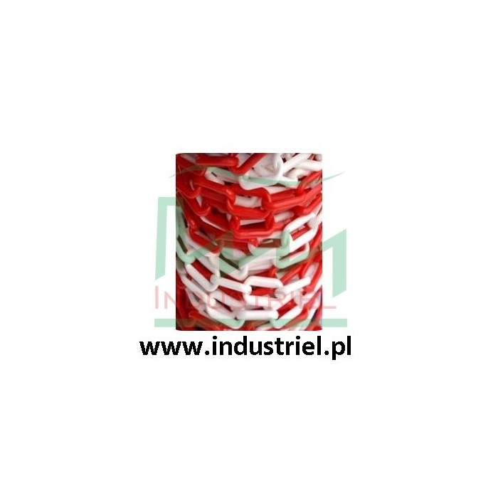 Łańcuszek plastikowy 2 kolory, ogniwo 6mm, na metry