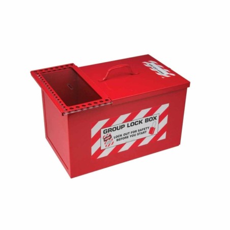 Duża skrzynka na blokady / skrzynka blokowania grupowego Lock-Box BRADY