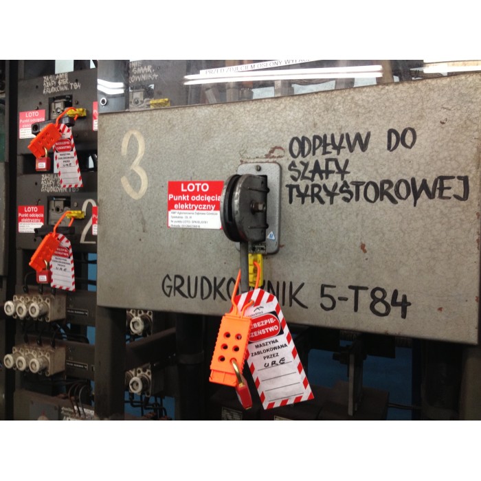 Blokada Lock Out nietypowych wyłączników prądu