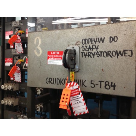 Blokada Lock Out nietypowych wyłączników prądu