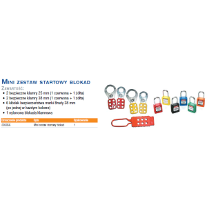 Mini zestaw startowy blokad Lockout