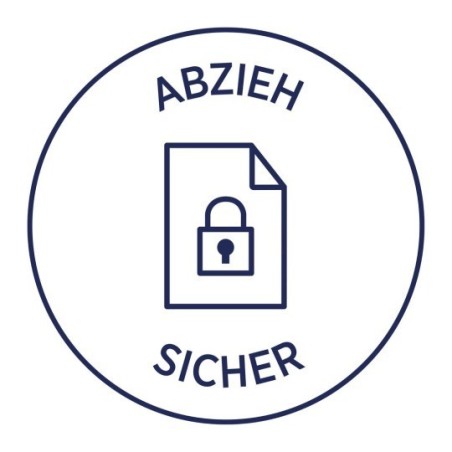 Tabliczki inspekcyjne NoPeel na lata 23-28, do opisu ręcznego, Ø30, czerwone, 80 sztuk, Avery Zweckform
