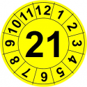 TYP-1: np. w środku "24" i dookoła 12 miesięcy