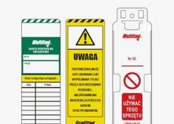 Kontrolki przeglądów urządzeń, rusztowań, drabin, tablice BHP
